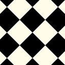 WYKŁADZINA PCV 3M SZACHOWNICA CZARNO BIAŁA YORK