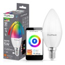 ŻARÓWKA LED E14 5W RGB CCT + BIAŁY WIFI TUYA SMART INTELIGENTNA APLIKACJA