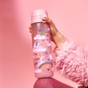 Бутылка для воды Pink Unicorn Unicorn Rainbow Horse Horse для девочек ION8 0,5 л