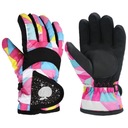 RĘKAWICZKI ZIMOWE DZIECIĘCE NARCIARSKIE NA ŚNIEG 3-5 LAT