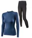 BLUZA SPODNIE TERMOAKTYWNE WEŁNIANE WOOL BRUBECK M