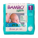 Подгузники Bambo Nature 1 для новорожденных 2-4кг, 22 шт.