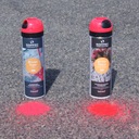 Геодезическая дорожная краска Спрей SOPPEC TRACK MARKER RED FLUO