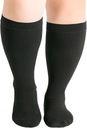 Hotfiary 3 páry kompresných ponožiek vo veľkých veľkostiach pre ženy Pohlavie Výrobok pre ženy