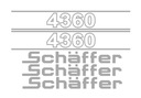 Наклейки, закрывающие SCHAFFER 4360
