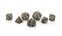 SMOCZY KSIĄŻĘ ZESTAW 7 METALOWYCH KOŚCI RPG
