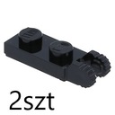 LEGO 44302 крючок 1х2 4183060 черный 2шт P551
