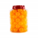 МЯЧИКИ ДЛЯ ПИНГ-ПОНГА ОРАНЖЕВЫЕ ШАРИКИ 60 ШТ.