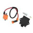 KIT CANDLE INFLAMMATION COILS IGNITION CDI  photo 12