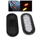 2SZT. 10LED SWIATO ГАБАРИТНІ БІЧНІ 6 ДЮЙМИ OWALNE IP67 ВОДОВІДШТОВХУЮЧА L2  фото 9