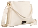 Elegantná dámska kabelka z ekologickej kože - Peterson Model PTN H3655-3304 WHITE