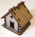 Mini domček z 3D preglejky do lesa v pohári Kód výrobcu World-Acoustics