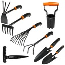 НАБОР НЕБОЛЬШИХ САДОВЫХ ИНСТРУМЕНТОВ BRADAS DE LUXE, 8 ПРЕДМЕТОВ.