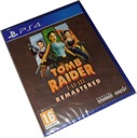 Tomb Raider I II III Remastered / 3 игры / с Ларой Крофт в главной роли / PL / PS4