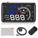 Светодиодный ЖК-дисплей HUD ПРОЕКТОР OBD2 5.5 СИНИЙ