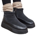 ЧЕРНЫЕ ЖЕНСКИЕ СНЕЖНЫЕ БОТИНКИ FOPINIA 38