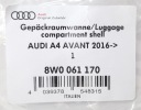 BATHTUB MAT TRUNK AUDI A4 B9 AVANT 8W0061170  photo 12