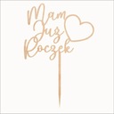 Деревянный топпер 