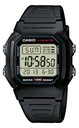 Часы Casio W-800H-1AVES в подарок, секундомер, таймер