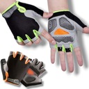 ЛЕТНИЕ ВЕЛОСИПЕДНЫЕ ПЕРЧАТКИ, КОРОТКИЕ БЕЗ ПАЛЬЦЕВ, С ГЕЛЕВЫМИ ВСТАВКАМИ