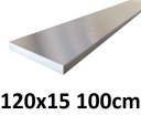 Płaskownik aluminiowy 120x15 | 100cm