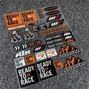 НАКЛЕЙКА ЛИСТ KTM READY TO RACE WP ПРИКЛЮЧЕНИЯ