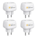 Умная розетка MEROSS MSS110 Mini HomeKit, белая, 4 шт.