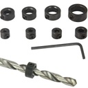 ОГРАНИЧИТЕЛИ ГЛУБИНЫ СВЕРЛЕНИЯ для 9-компонентных сверл.