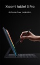 XiaoMi Mi Pad 5 Pro Tablet 6/128GB 11&quot; Biela Uhlopriečka obrazovky 11"