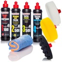 Полный корректирующий набор Menzerna + воск + подушечки HML