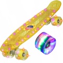 СКЕЙТБОРД FISZA С ПОЛНЫМ ОСВЕЩЕНИЕМ КОЛЕСА СВЕТОДИОДНАЯ ДОСКА USB