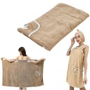 ПОЛОТЕНЦЕ ДЛЯ САУНЫ ЖЕНСКОЕ, БЫСТРОСЫХАЮЩИЙ ХАЛАТ, 80см*135см