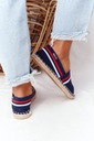 ESPADRILKY BIG STAR OPLETENIE HH274483 GRANÁT 39 Dominujúci vzor bez vzoru