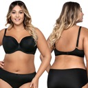 Podprsenka AVA 1263 vyztužená Full černá 100D podprsenka pohodlná pevná Hlavní vzor bez vzoru