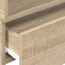 ВИСЯЧІ ШАФКА NOCNA DAB SONOMA 45X26X28,5CM  (18076704096) фото min 9