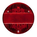 Lampa tylna kpl MZ ETZ150 ETZ250 ETZ251 - okrągła czerwona HQ, jak Oryginał
