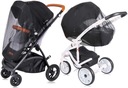 Mio bebe LARGE+ МОСКИТНАЯ СЕТКА для коляски и гондолы, ЧЕРНЫЙ