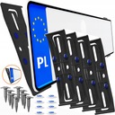 НЕВИДИМАЯ РАМКА ДЛЯ КОМПЛЕКТА НОМЕРНОГО ЗНАКА БЕЗРАМНЫЙ МОНТАЖ