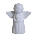 АНГЕЛ АНГЕЛ-ХРАНИТЕЛЬ ФИГУРКА КЕРАМИЧЕСКАЯ ФИГУРКА СЕРДЦЕ УКРАШЕНИЕ НА ПОДАРОК