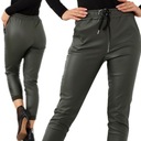 Штаны с высоким содержанием резиновая кожа цвета 44 2xl 2334