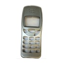 Корпус передней панели для Nokia 3210 серебристый