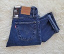 Dámske džínsové nohavice LEVI'S 501 Original Cropped W26 L30 26x30 XS/S Zapínanie zips