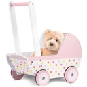 ДЕРЕВЯННАЯ КУКЛА КОЛЯСКА, ПУШЕР, ПРОГУЛКА, ГОНДОЛА