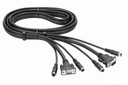 KVM-кабель 1x VGA M/F + 2x PS/2 M/M 1,8 м. ТОМСОН