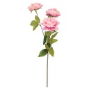 Kwiat sztuczny PIWONIA gałązka 70 cm RÓŻOWY Kod producenta ASC23300