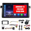 АВТОРАДИО 2 DIN ANDROID 13 BMW E46 ANDROID AUTO CARPLAY 2 ГБ/64 ГБ