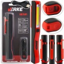 VERKE USB-СВЕТОДИОДНЫЙ ФОНАРИК COB 3 Вт + 1 Вт, аккумулятор