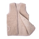 ЖИЛЕТ ИЗ ШЕРСТИ МЕРИНОСА КАПУЧИНО M УНИСЕКС