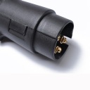 2 PCS NOIR 7-PINOWY CONNECTEUR VERS VOITURES I REMORQUES 12Vphoto 12