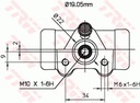 TRW BWD127 CYLINDER BRAKE photo 2 - milautoparts-fr.ukrlive.com